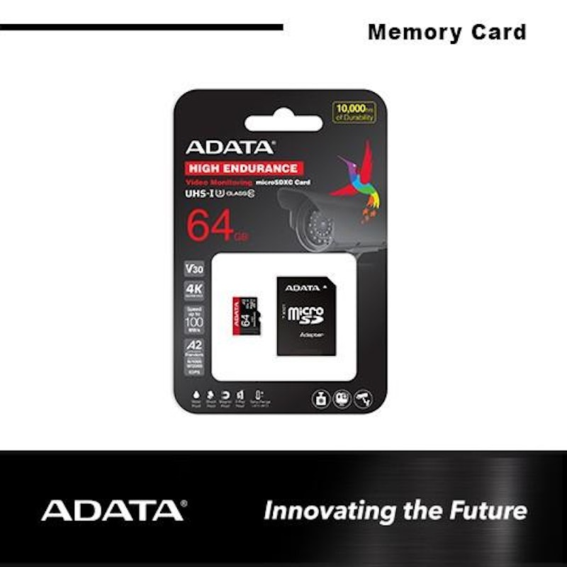 ADATA High Endurance microSDXC/SDHC UHS-I Card 64GB 4