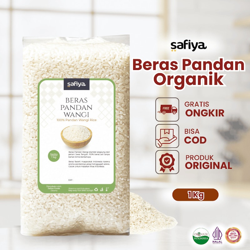 Safiya Beras Pandan Wangi 1 kg 2