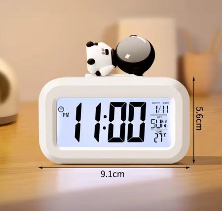  Jam Meja Karakter Digital Alarm LED