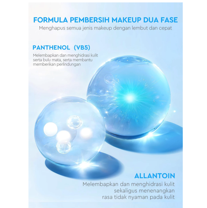 Glad2Glow Panthenol All In One Makeup Remover 5