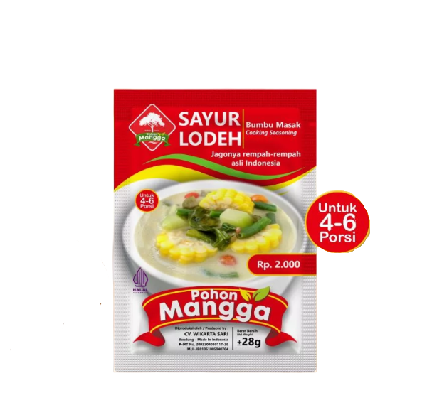 Cap Pohon Mangga Bumbu Sayur Lodeh