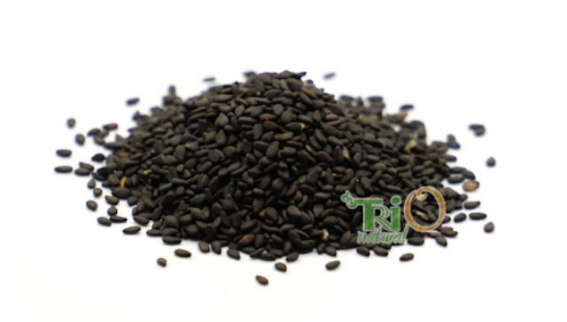 Trio Natural Sesame Seeds Black Raw