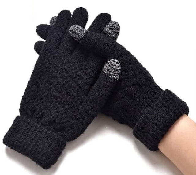 Winter Wool Gloves Touchscreen