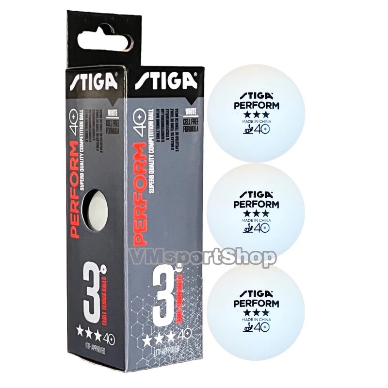 Stiga Sports Stiga Perform 40+ SuperB Quality Competiiton Ball