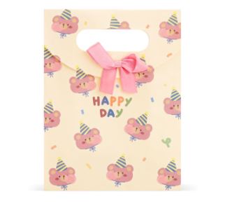 Paper Bag Kado dengan Tutup Rekat Animals Mini XS 2