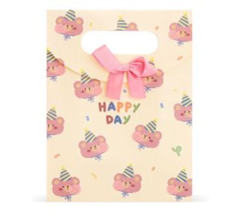Paper Bag Kado dengan Tutup Rekat Animals Mini XS 2