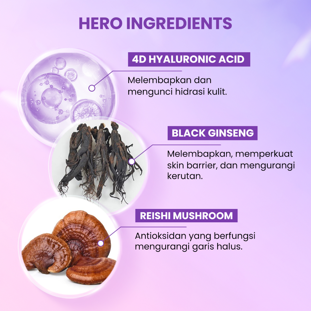 Opto Lingkar Sejahtera Scarlett Whitening Hyalu B5 + Reishi Mushroom & Bifida Serum