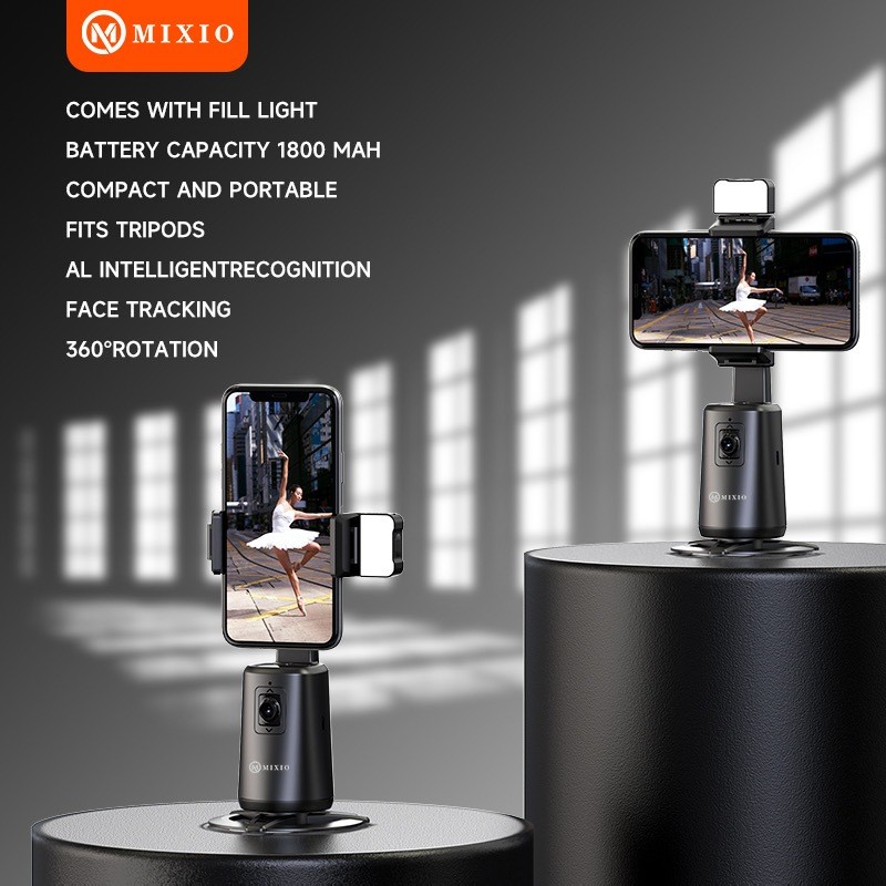  MIXIO Auto Face Tracking Gimbal Handphone Stabilizer A200
