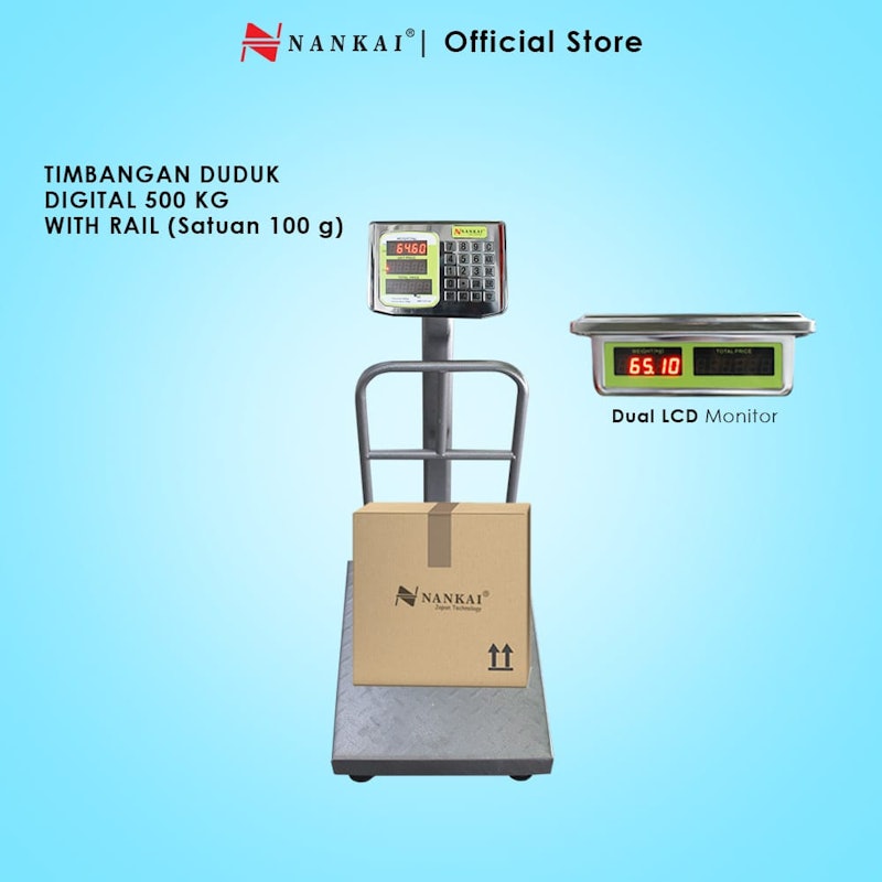 Nankai Timbangan Duduk Digital 500 kg 4