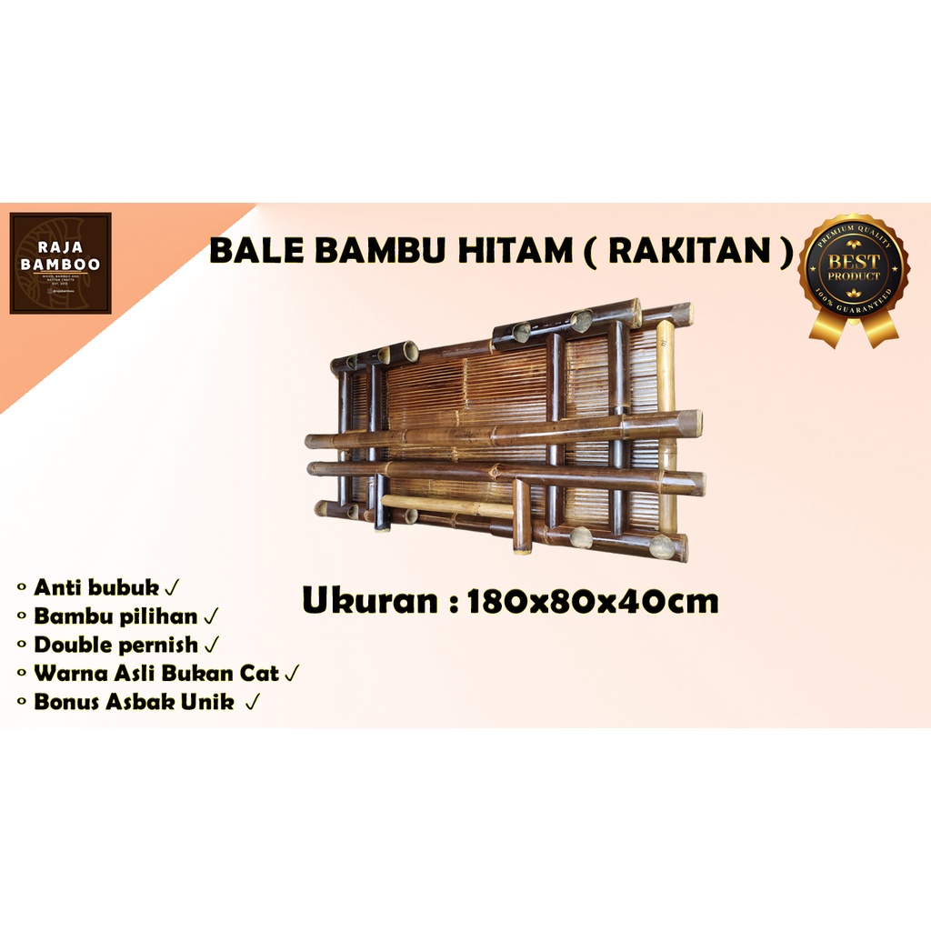 Raja Bamboo Bale Bambu Hitam Standar