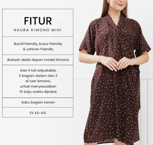 DYD Label DYD LABEL Naura Kimono Mini