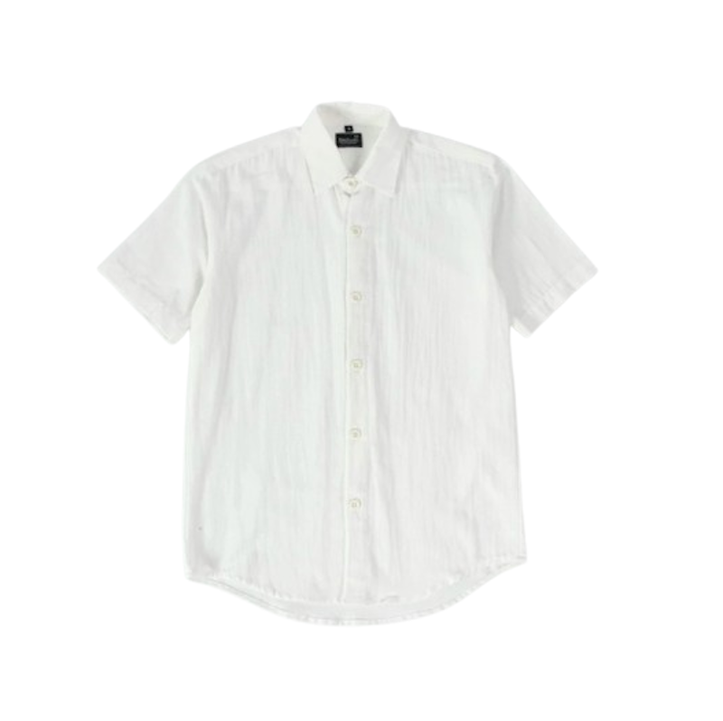 BEACHWELL Kemeja Pria Linen Katun Lengan Pendek Canggu Series 1