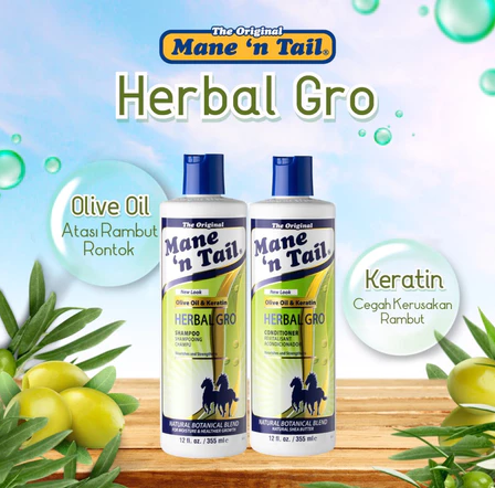 Straight Arrow Products Mane 'n Tail Herbal Gro Shampoo
