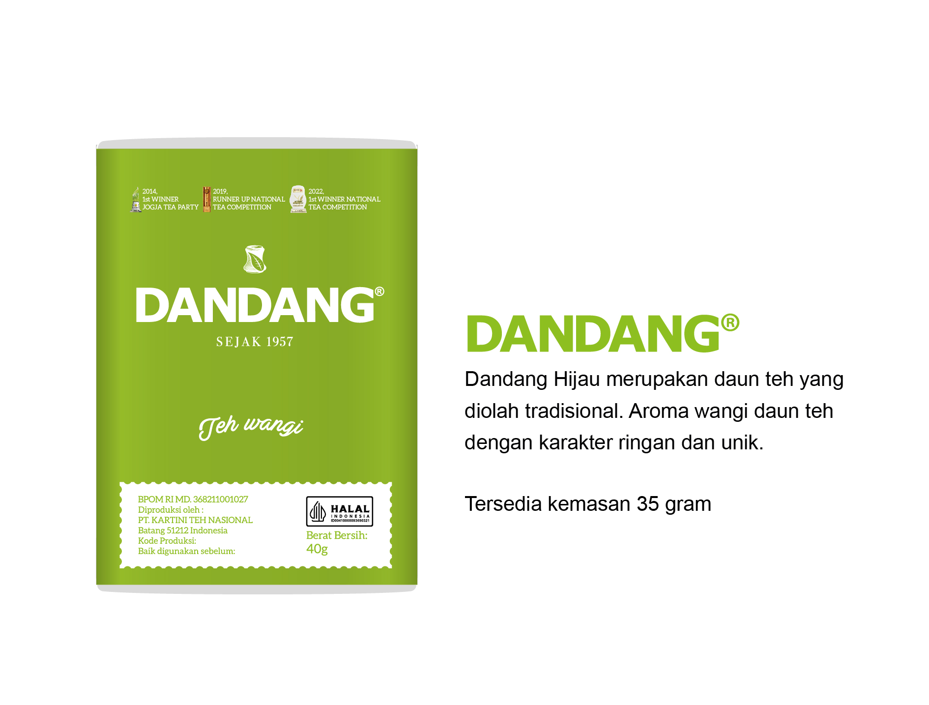 Teh Dandang Hijau