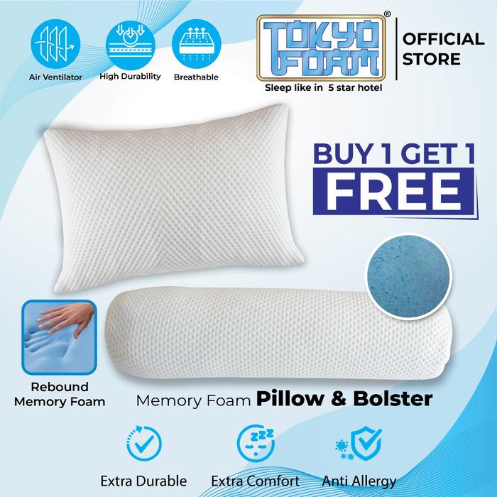  Tokyo Foam Bantal Guling Memory Foam