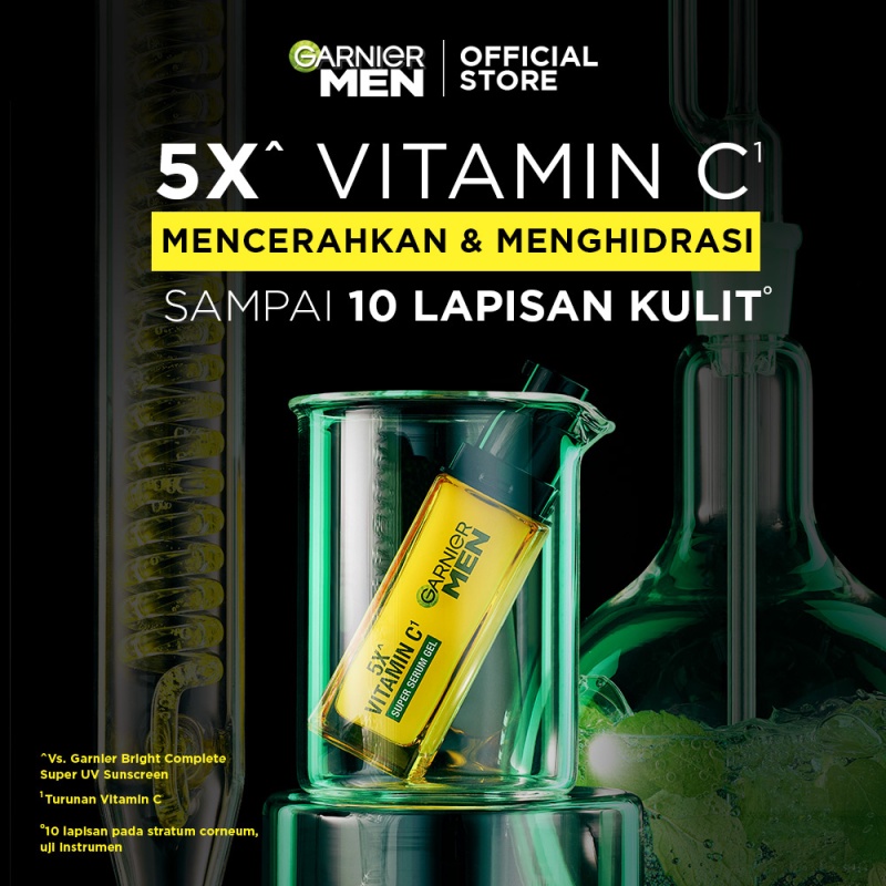 L’Oréal Garnier Men Turbo Bright 5x Vitamin C Super Serum Gel