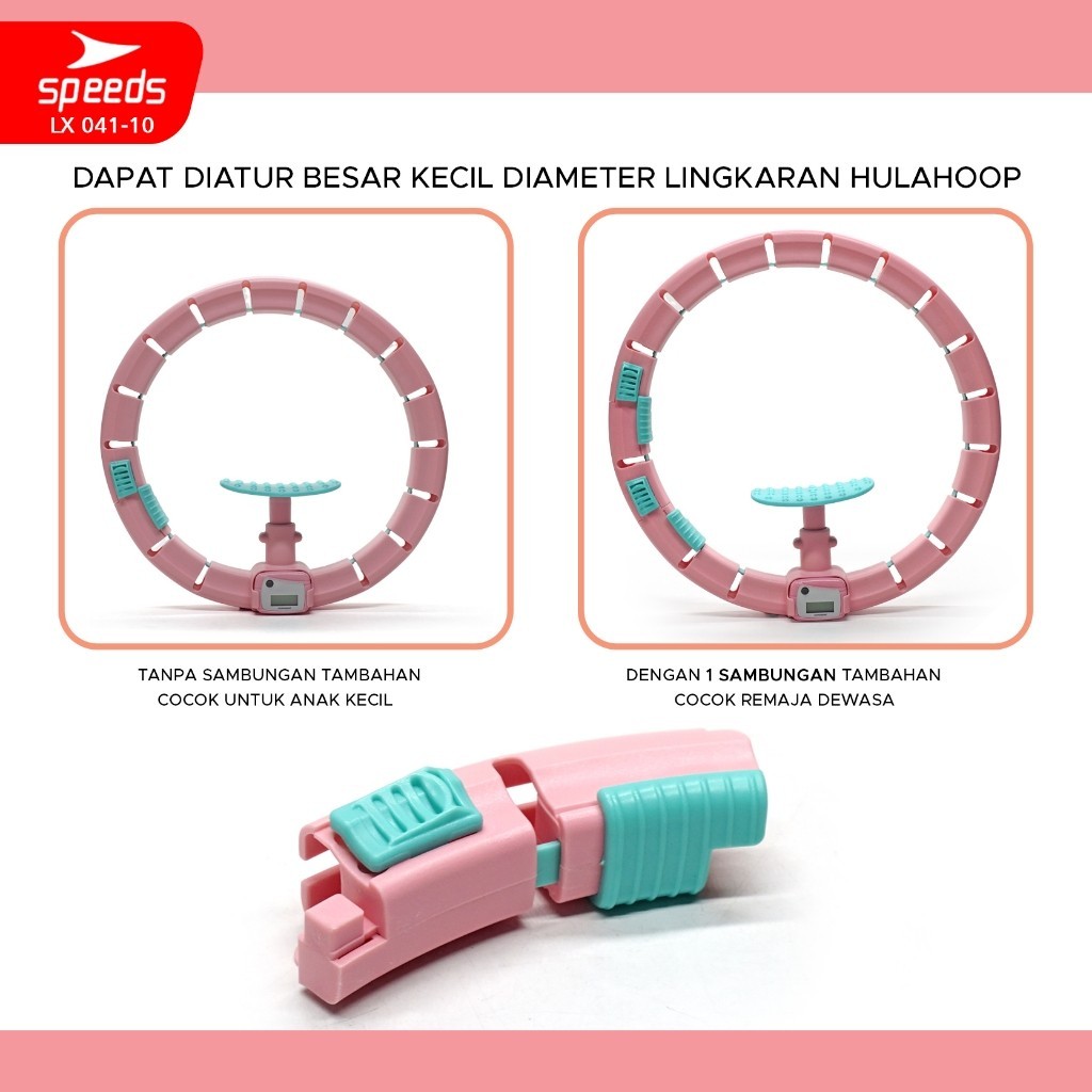  SPEEDS Hula Hoop Portable 041-10