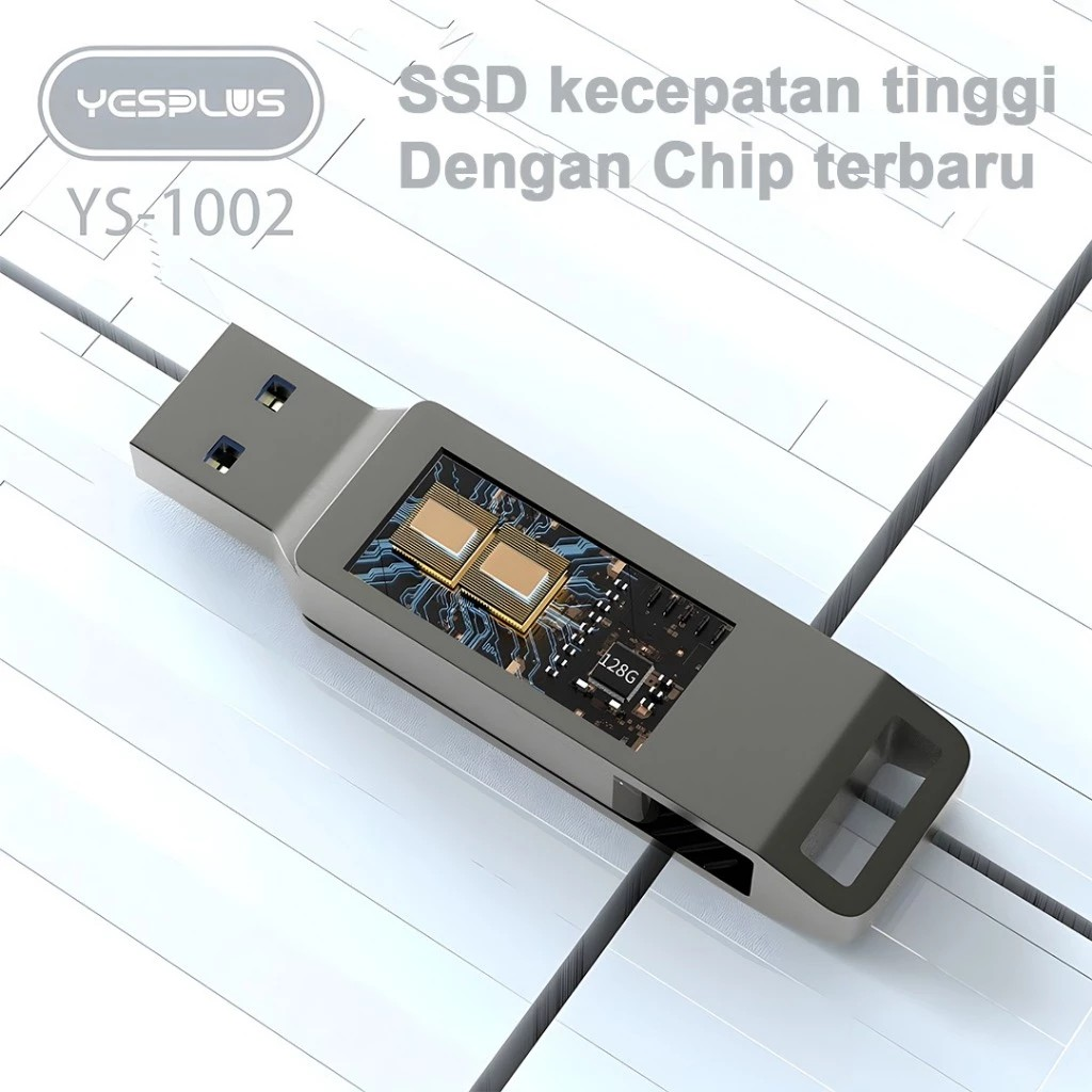 YESPLUS Dual Drive Rotatable 256 GB  YS-1002