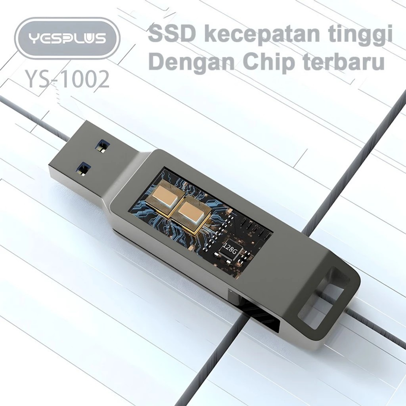 YESPLUS Dual Drive Rotatable 256 GB 3
