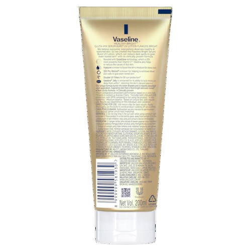 Unilever Vaseline® Gluta-Hya Serum Burst Lotion Flawless Bright