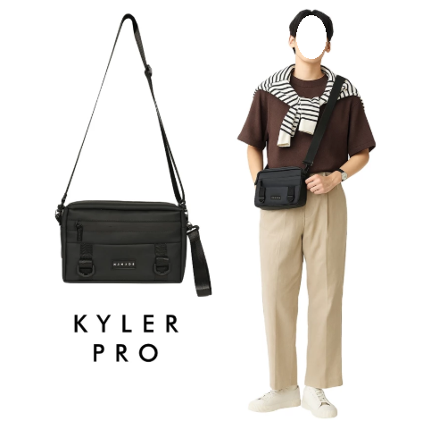 Mr Mads Kyler Pro Black Clutch Bag 3
