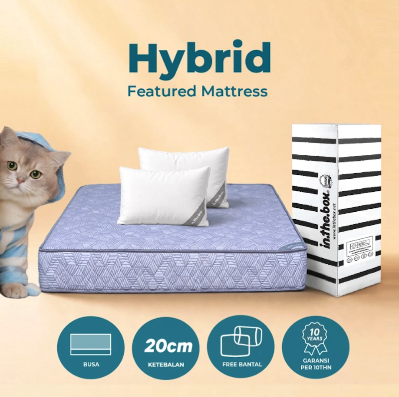 IN THE BOX Hybrid Featured Mattress 2