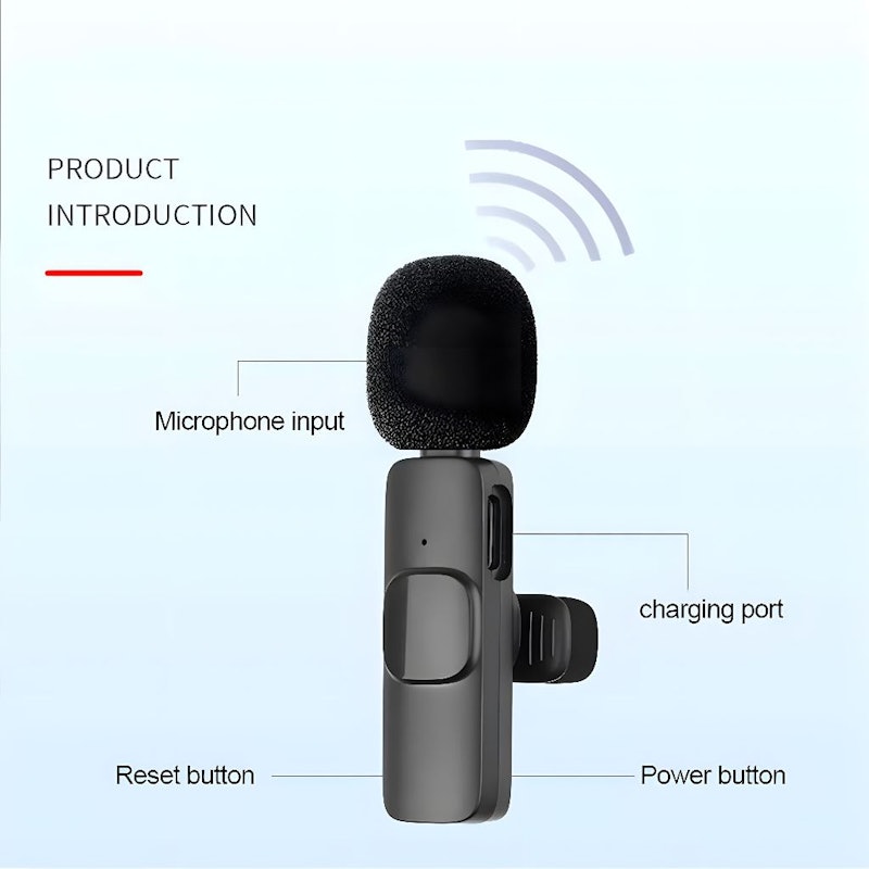 LENTIVEN Wireless Mikrofon 4