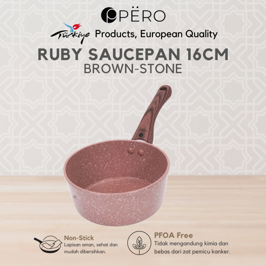PËRO Ruby Sauce Pan  3