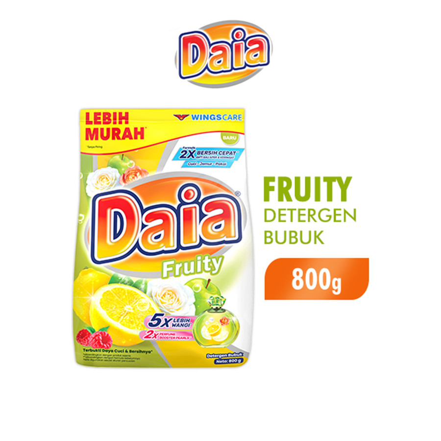 Wings Daia Detergen Bubuk Fruity