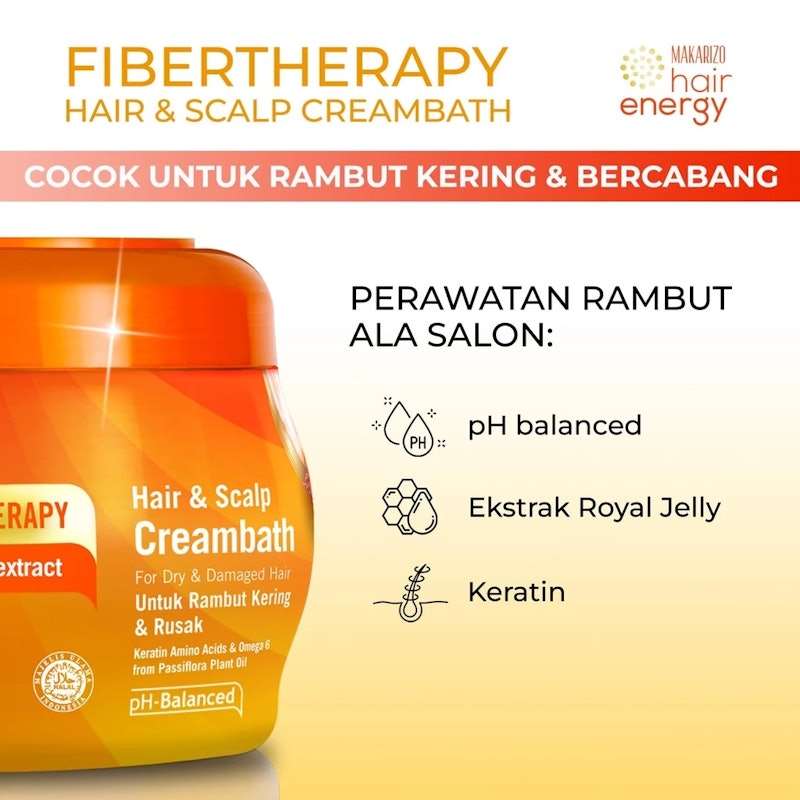 Fibertherapy Hair & Scalp Cream with Royal Jelly Extract 5