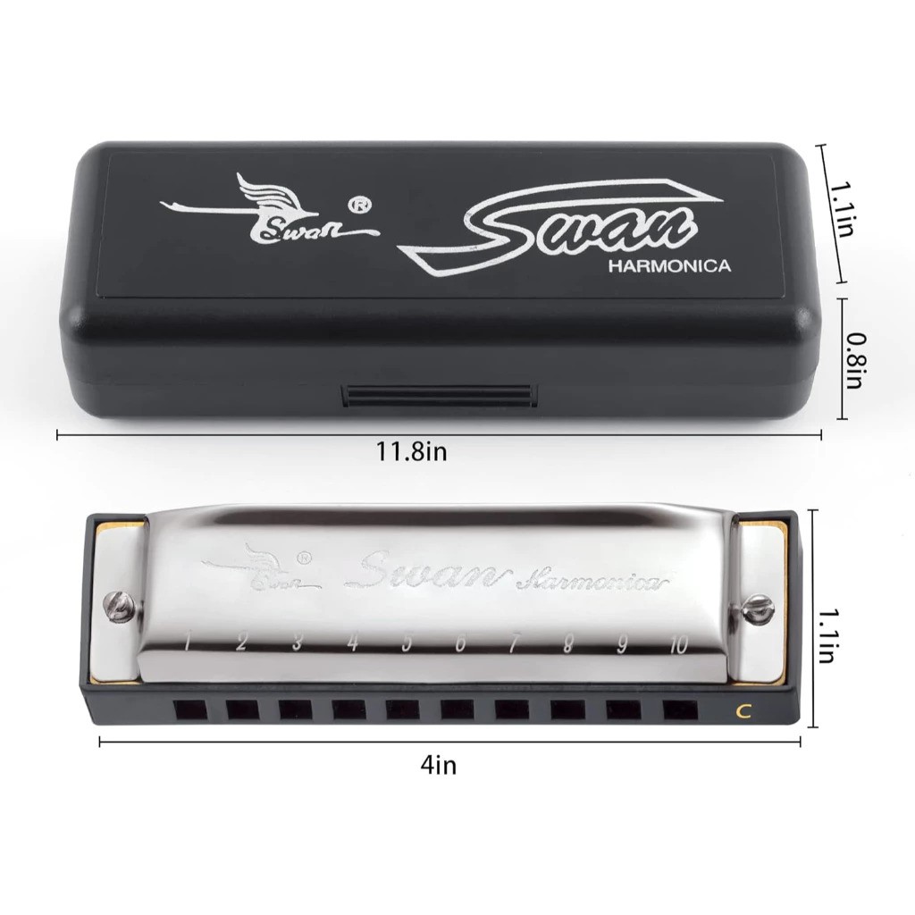 Swan Harmonica  SW-10