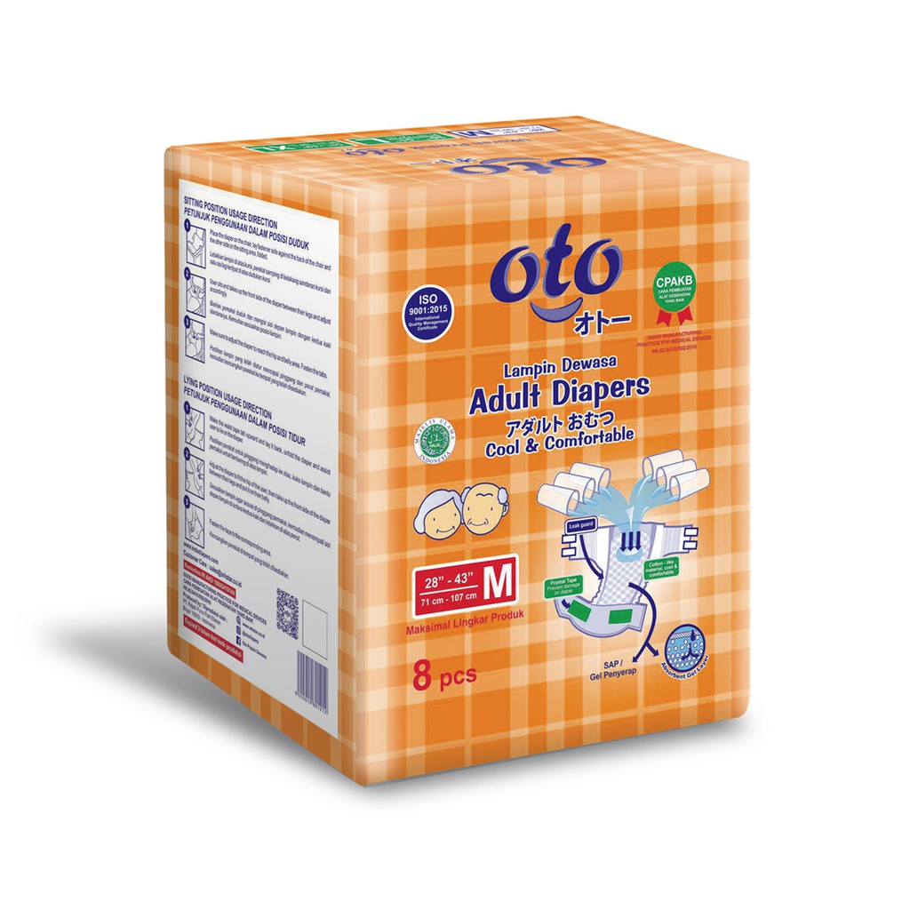Arkstarindo Artha Makmur OTO Adult Diapers