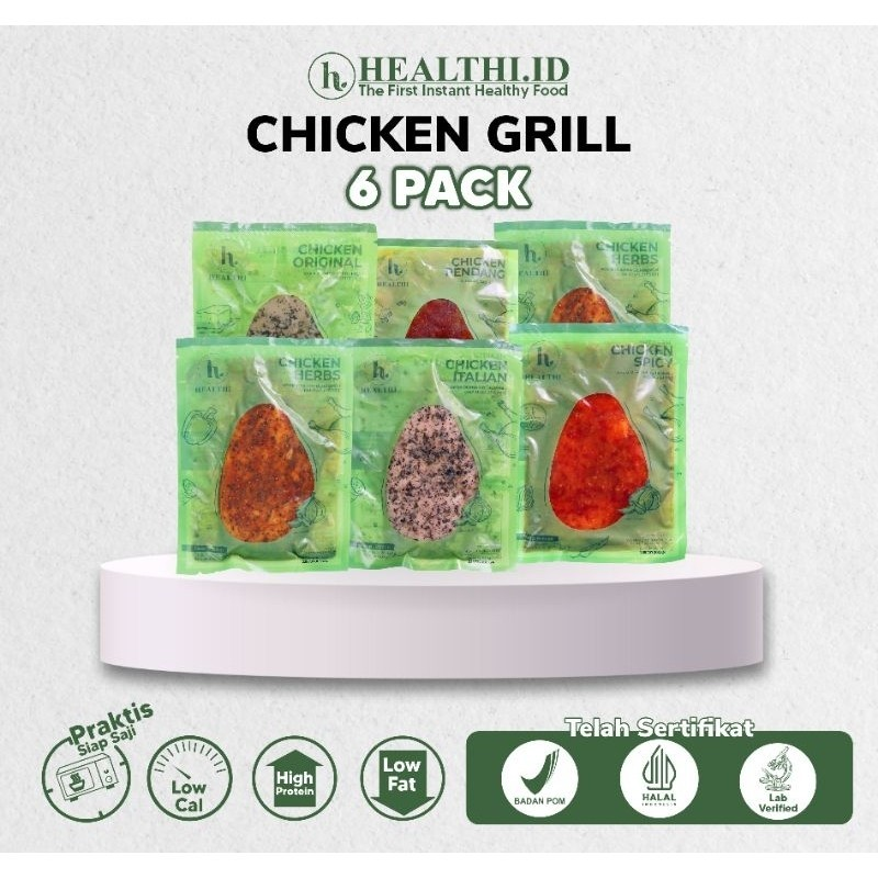 Healthi Healthi Chicken Grill 6 Pack