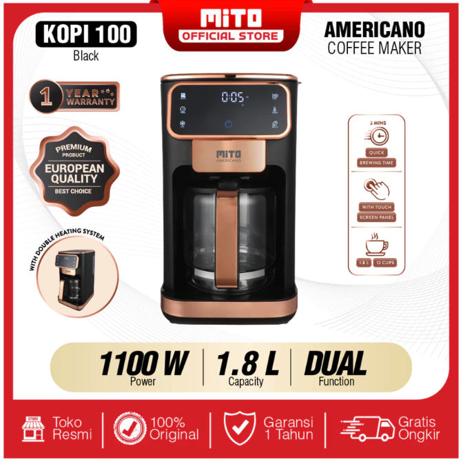 Mahakarya Sukses Indonesia MITO Digital Coffee Maker KOPI100