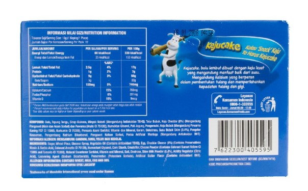 Mondelez Kraft Keju Cake