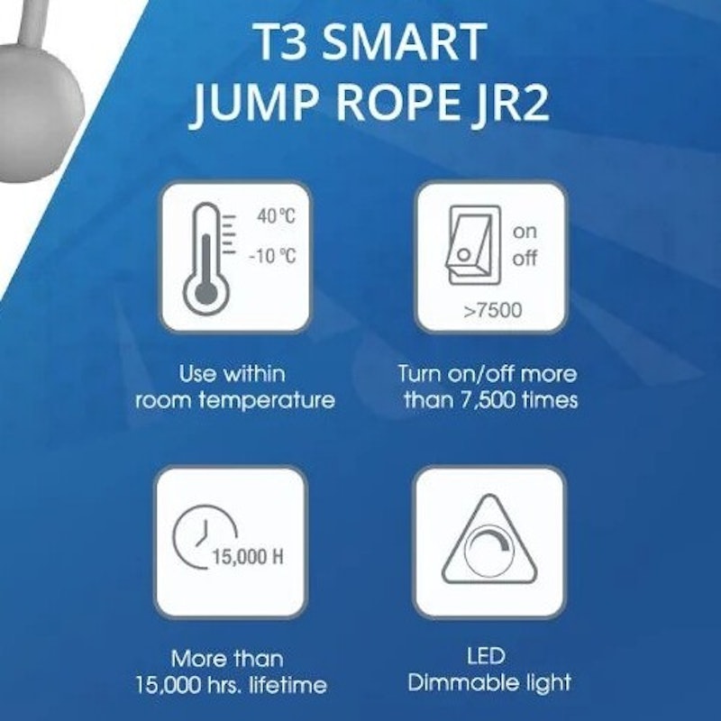 T3 Technology Smart Jump Rope 2