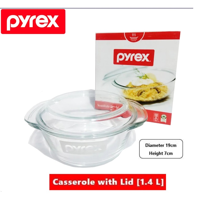 Pyrex Casserole with Lid 1.4 liter 4