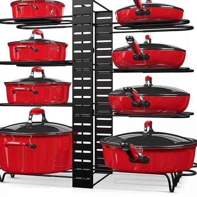 Folding Rak Holder Panci 8 Susun