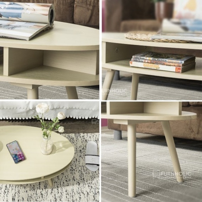 Pieree Oval Coffee Table 3