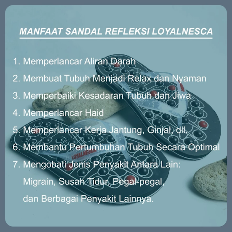 Sandal Pijat Refleksi Selop Kayu 5