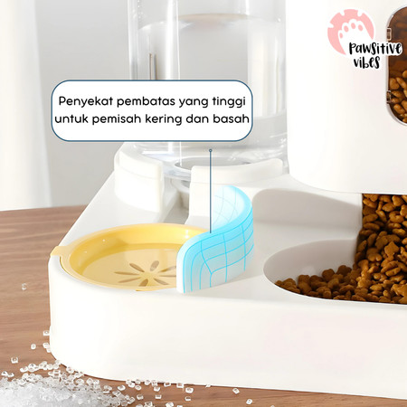 Pawsitive Vibes Dispenser Kastil 2 in 1 Otomatis Anabul 4