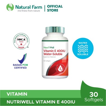Nutri-Well Nutri-Well Vitamin E 400IU Water Soluble
