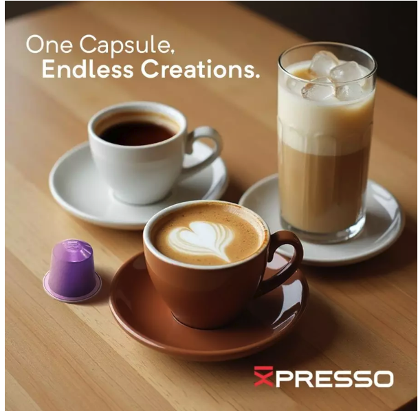 Xpresso Coffee XPRESSO Kopi Kapsul Midnight Blues Decaf