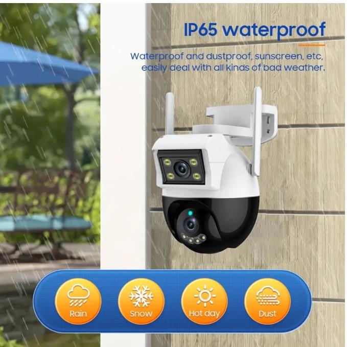 Eyesec CCTV Outdoor WiFi 8MP Dual Lens Q16-2L