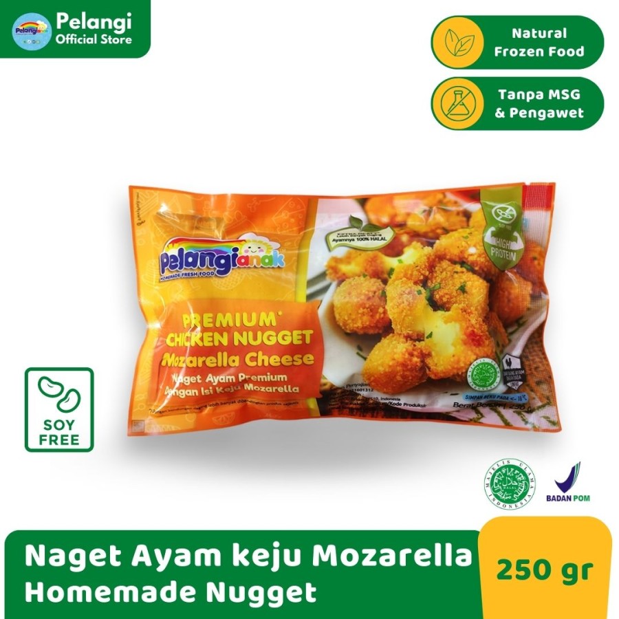 Pelangi Nugget Ayam Keju Mozarella 