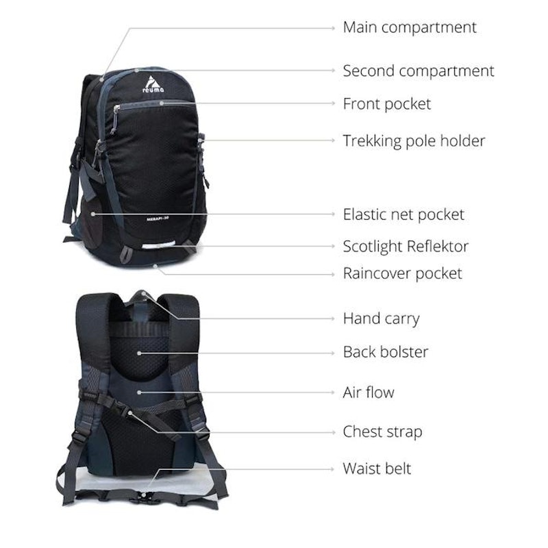 Reuma Daypack Merapi-30L 2