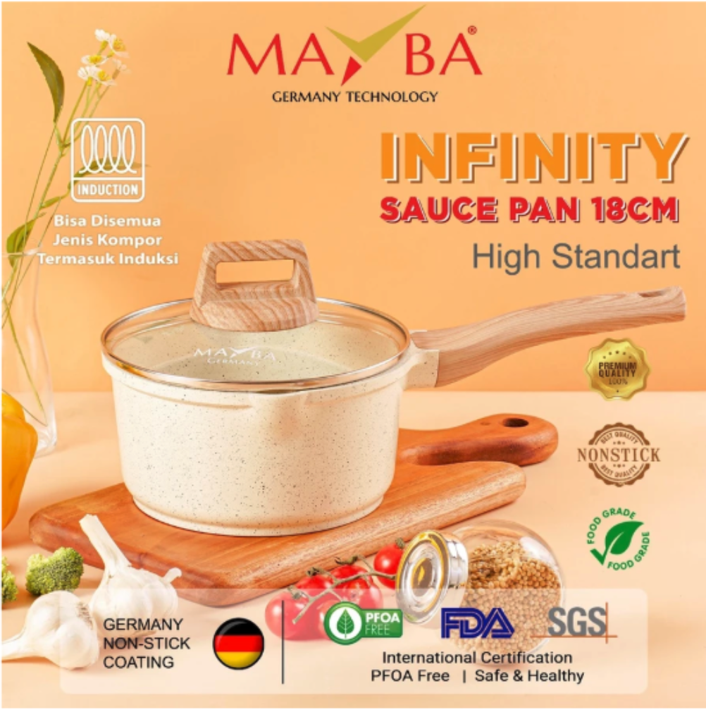  MAYBA Infinity Milk Pan 18 cm