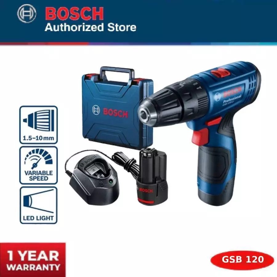 Robert Bosch Bosch Cordless Impact Drill GSB 120-LI
