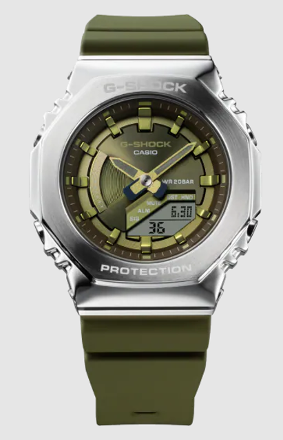 Casio G-Shock 2100 Series Metal Covered GM-S2100-3A