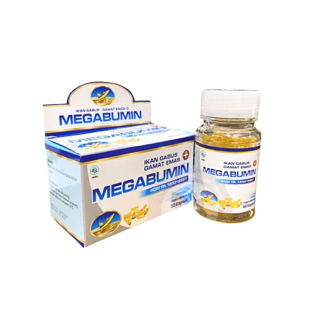 Megabumin (Ikan Gabus + Gamat Emas)